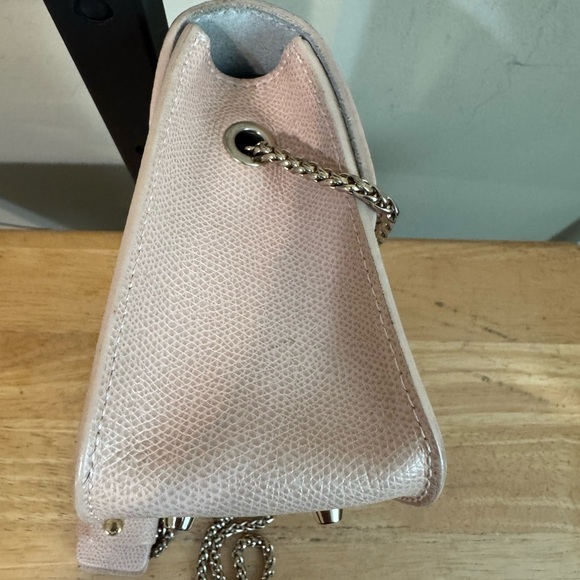 Furla Light Pink Bella Mini Leather Crossbody - Picture 3 of 13